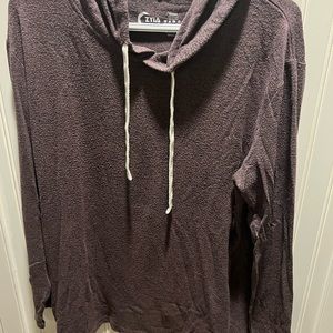 Zyia purple lounge boyfriend hoody
